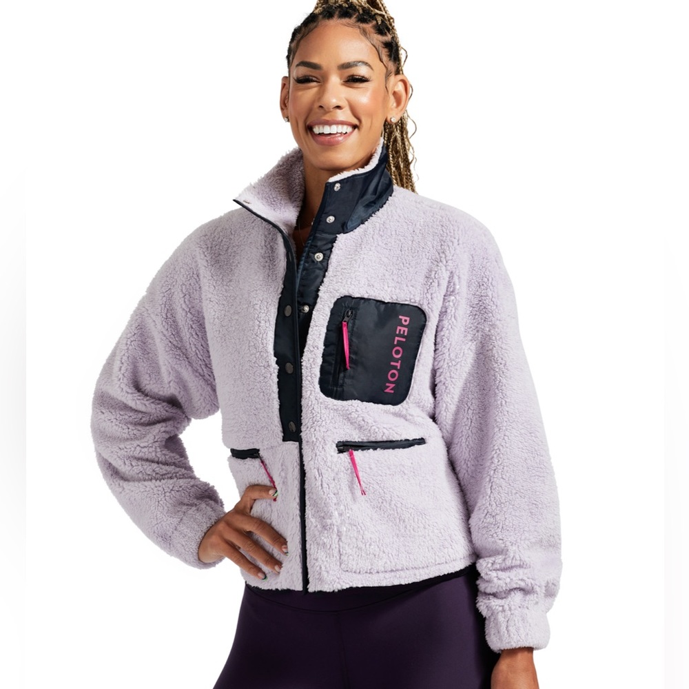 Peloton Sherpa Jacket small new
